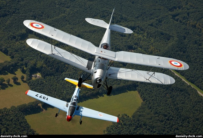 Stampe SV4 & Chipmunk formation