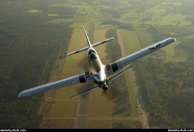 P51D Mustang and P40N Kittyhawk