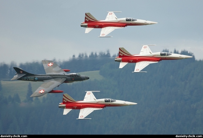 Patrouille Suisse (F-5 Tiger II)