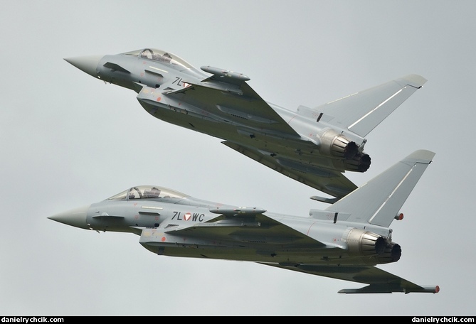 2x Eurofighter Typhoon (Austrian Air Force)