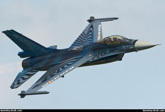 F-16AM solo display (Belgian Air Force)