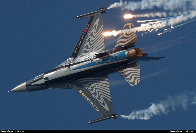 F-16AM solo display (Belgian Air Force)