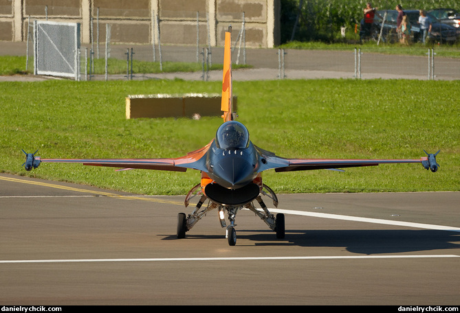 F-16AM solo display (Royal Netherlands Air Force)