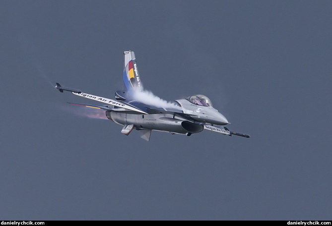 General Dynamics F-16A Block 20 MLU - Belgian Air Force solo display