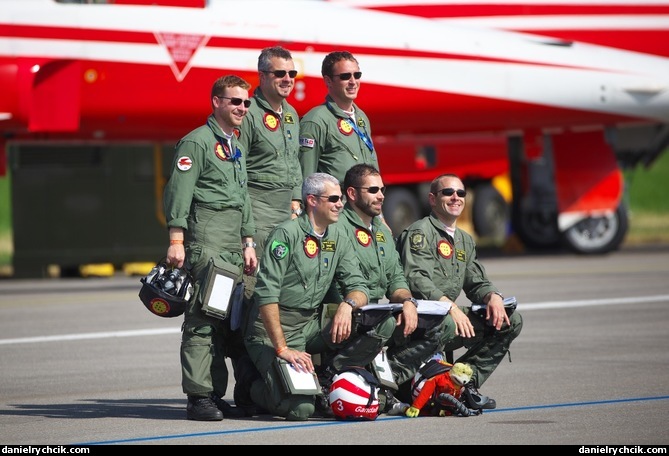 Patrouille Suisse pilots