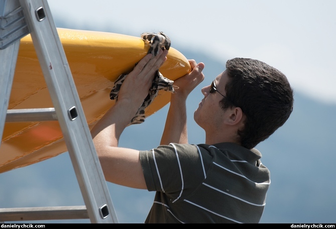 Polishing the Stearman