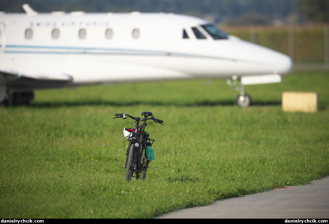 Ambiance - Swiss military bicycle