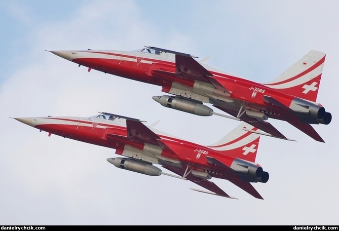 F-5E Tiger II (Patrouille Suisse)