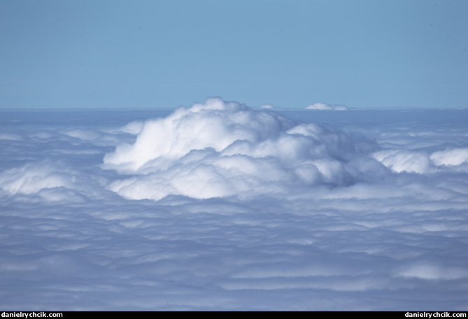 Clouds above Berner Oberland