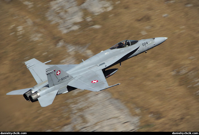 McDonnell-Douglas F/A-18C Hornet (Swiss Air Force)