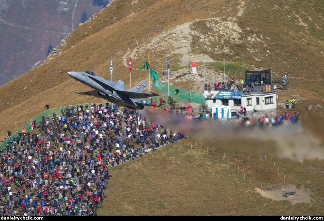 F-18 Hornet over KP