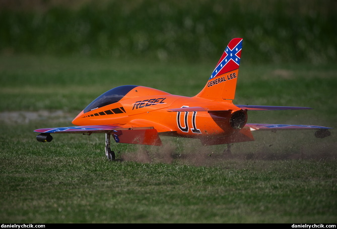 RC jet model