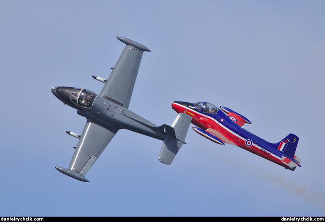 Jet Provost and BAC Strikemaster formation