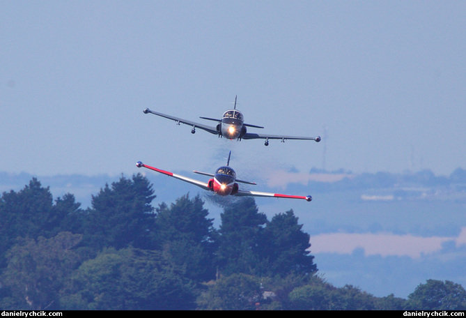 Jet Provost and BAC Strikemaster formation