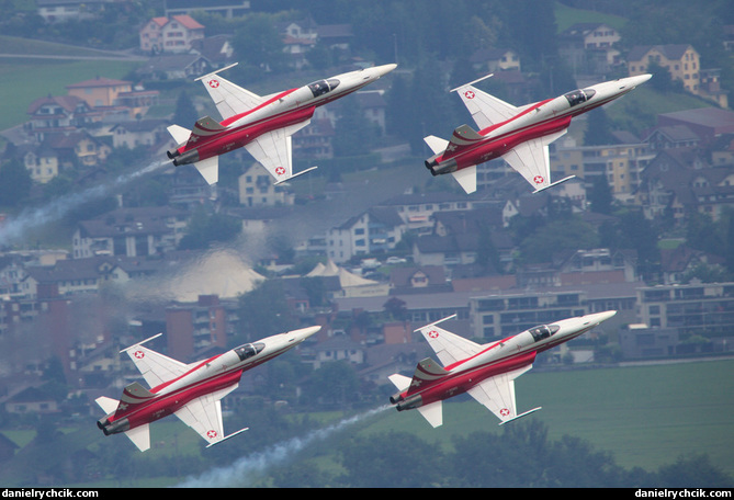 Patrouille Suisse over Buttikon