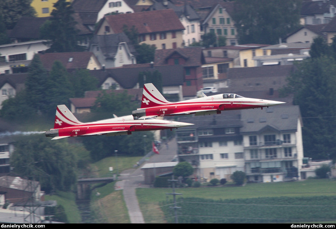 Patrouille Suisse over Buttikon