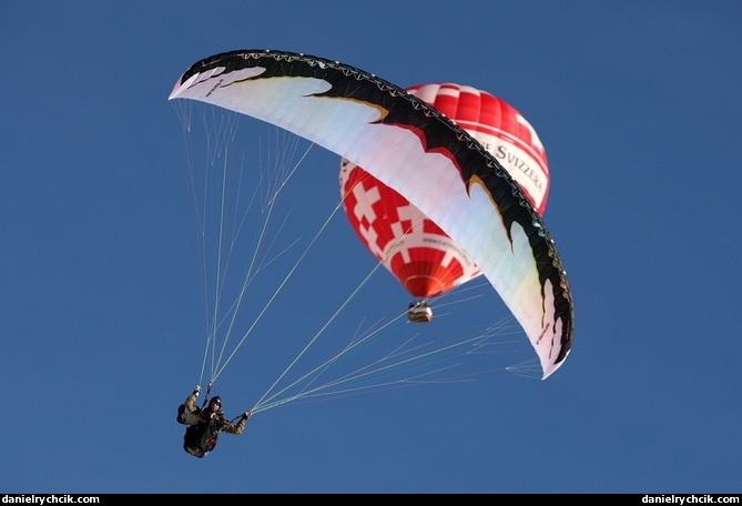 Festival de ballons, Chateau d'Oex 2010