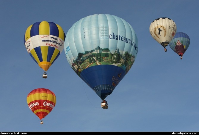 Festival de ballons, Chateau d'Oex 2010