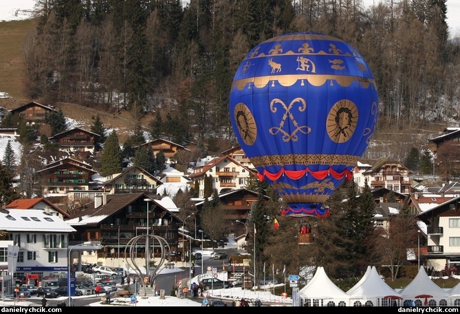 Festival de ballons, Chateau d'Oex 2010