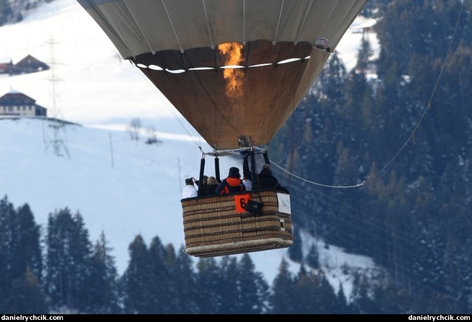 Festival de ballons, Chateau d'Oex 2010