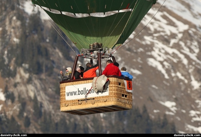 Festival de ballons, Chateau d'Oex 2010