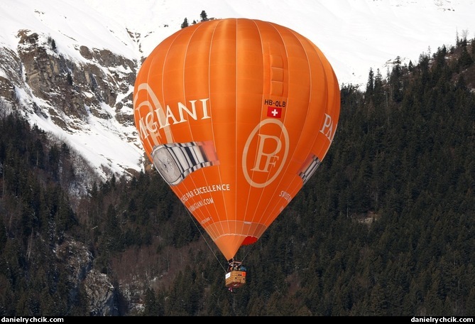 Festival de ballons, Chateau d'Oex 2010