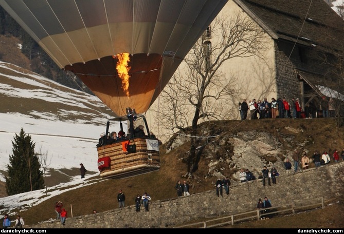 Festival de ballons, Chateau d'Oex 2010