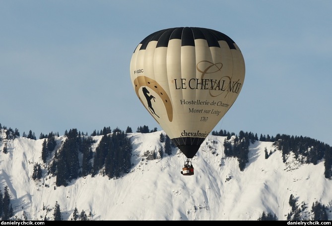 Festival de ballons, Chateau d'Oex 2010