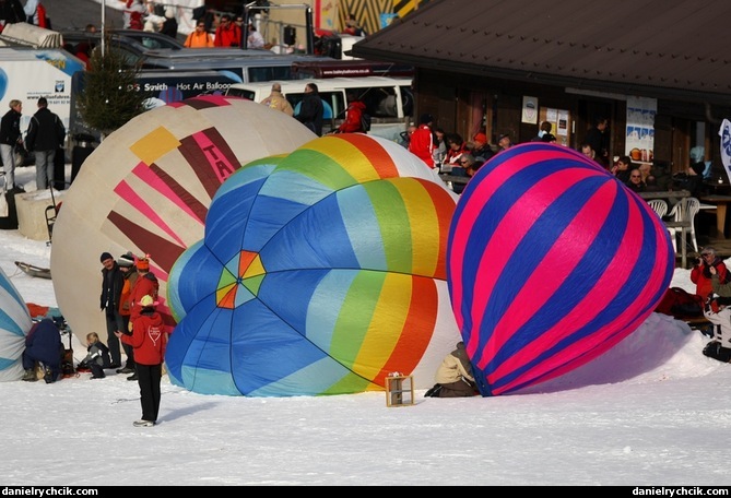 Festival de ballons, Chateau d'Oex 2010