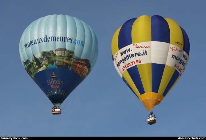 Festival de ballons, Chateau d'Oex 2010