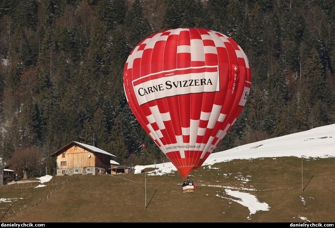 Festival de ballons, Chateau d'Oex 2010