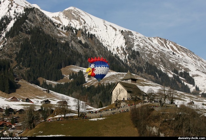 Festival de ballons, Chateau d'Oex 2010