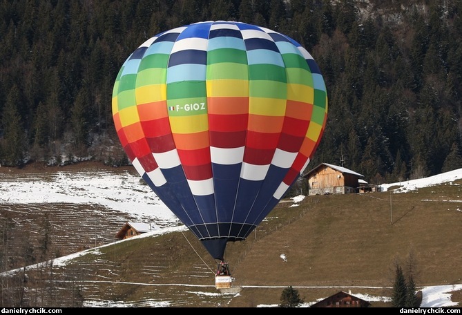 Festival de ballons, Chateau d'Oex 2010