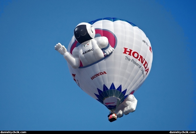 Balloons in Chateau d'Oex