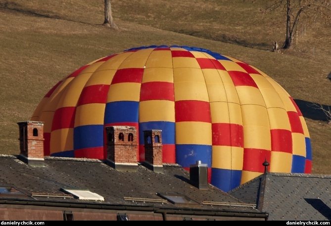 Balloons in Chateau d'Oex