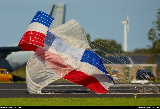 Parachute of the Dutch F-16C