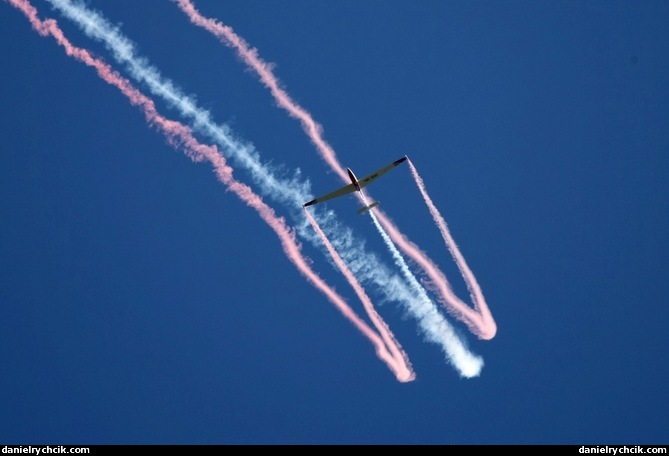 Glider aerobatics