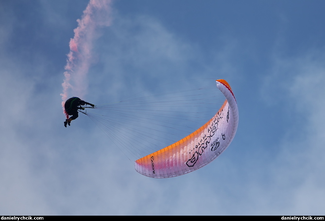 Unlimited paraglide aerobatics