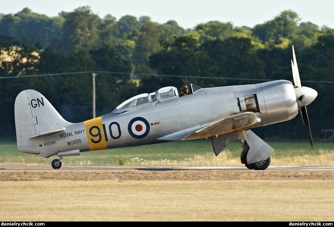 Hawker Sea Fury T20S