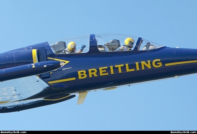 Breitling Team pilot taking photos