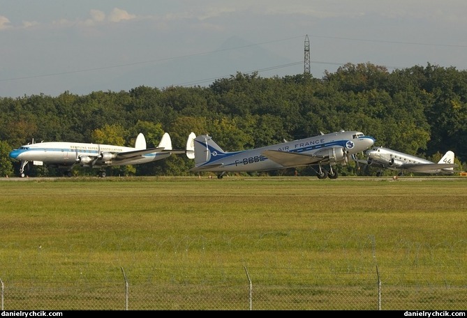 DC-2, DC-3 and Super Constellation