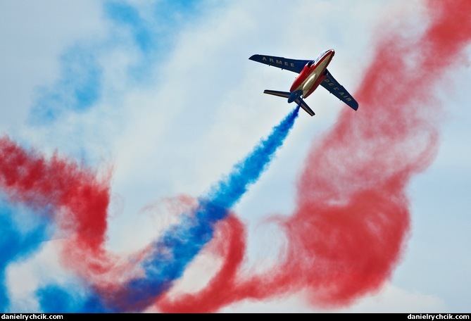 Alpha Jet of Patrouille de France