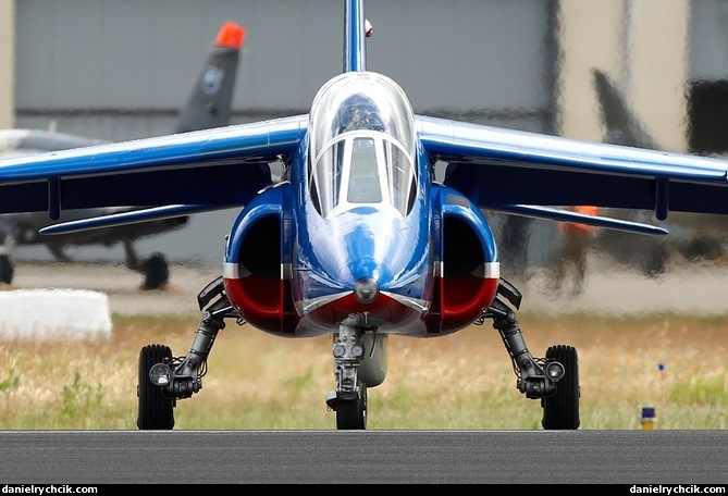 Alpha Jet of Patrouille de France