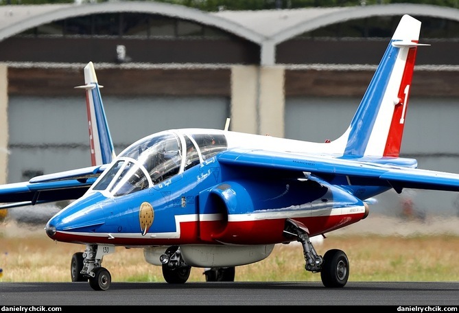 Alpha Jet of Patrouille de France