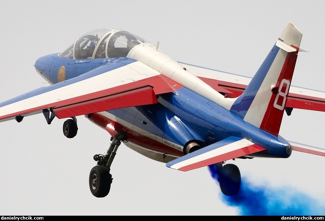 Alpha Jet of Patrouille de France