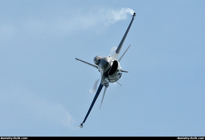 Belgian F-16C solo display (spare aircraft)