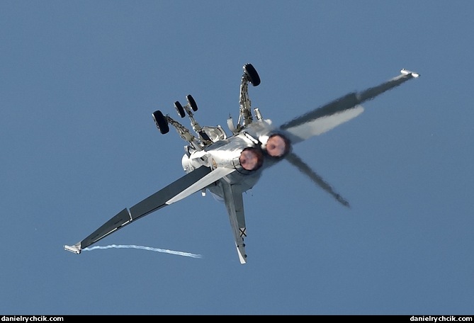 F/A-18C Hornet solo display (Spanish Air Force)