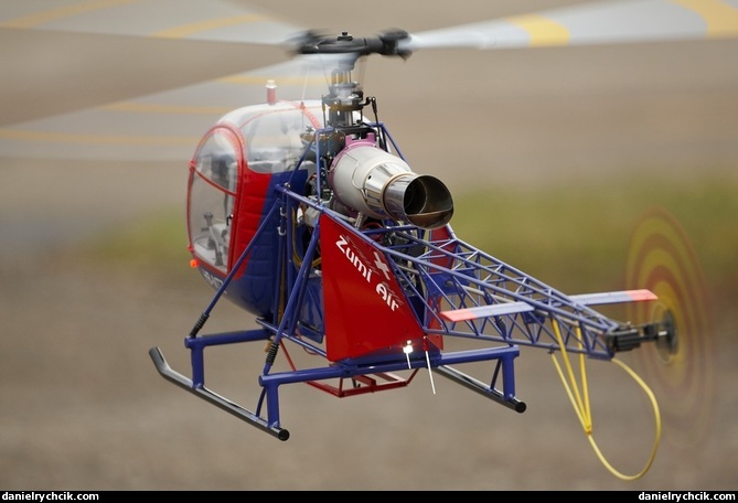 RC helicopter model