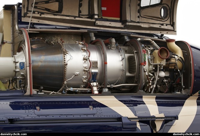 Engine of the Agusta AW-139