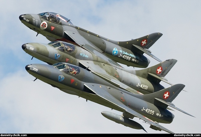 Hawker Hunter formation
